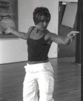 Dubi beim Photoshooting im Jahr 2002